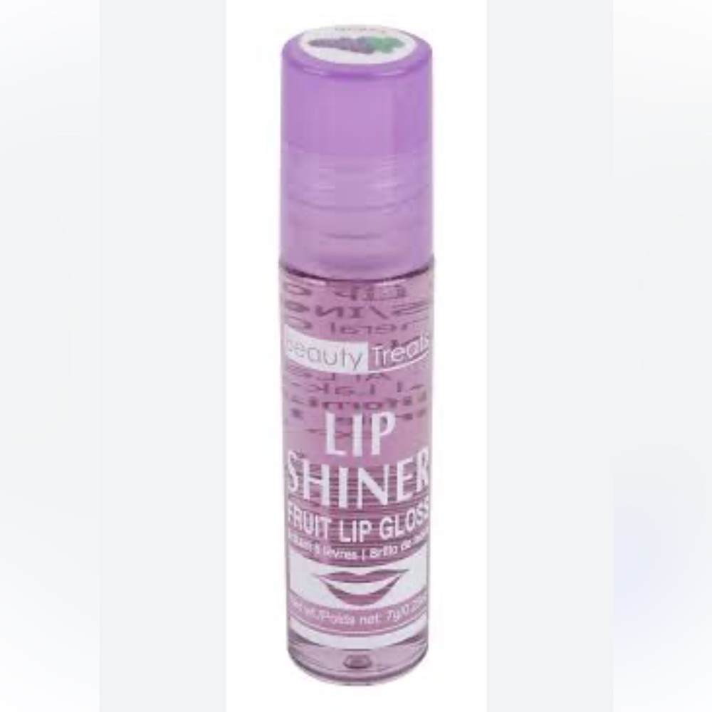NEW!! Beauty Treats Lip Shiner Fruit Lip Gloss in grape